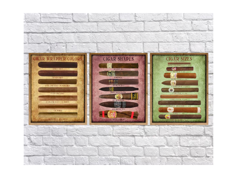 Lựa chọn xì gà yêu thích theo màu sắc, hình dáng và kích thước của riêng bạn